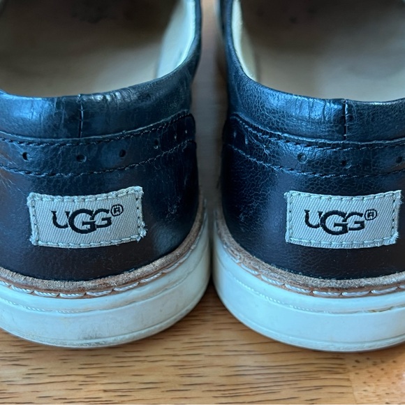 UGG Hadria Slip On Wingtip Loafer Sneaker Blackb - Picture 4 of 8